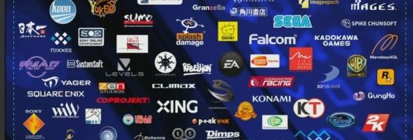 Playstation 4 : tous les développeurs et partenaires.