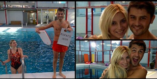 Splash :  Nadège et Christophe Beaugrand plongent en duo !