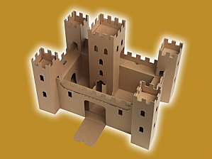 Maisons et châteaux en carton 100% français pour bien jouer | À Voir