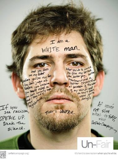 Campagne contre le racisme - par des blancs