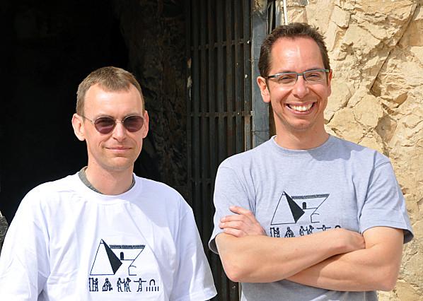 KHAY - 07. Laurent Bavay et Dimitri Laboury sur le site