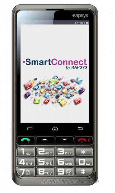 Kapsys SmartConnect et SmartVision, deux smartphones pensés pour les séniors
