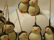 Cake pops Pingouin