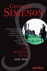Les volumes 7 à 12 des Romans durs de Georges Simenon vie...