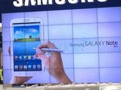 Samsung Galaxy Note présent salon