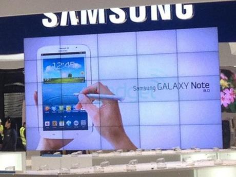 Une nouvelle photo de la Samsung Galaxy Note 8.0