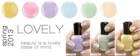 Zoya Lovely Spring summer 2013