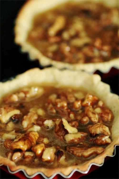 tartelette noix avant cuisson