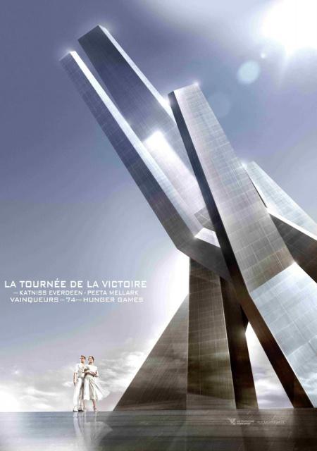 Hunger Games : l’embrasement – Découvrez 2 affiches « La tournée de la Victoire »‏