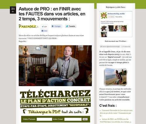 Augmentez la visibilité de vos produits sur votre blog  – Walkcast Monétiser un Blog [Partie 34]