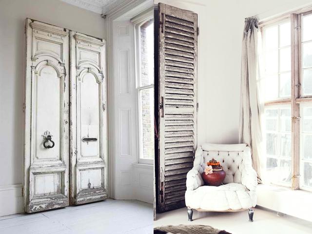 Déco persiennes vintage