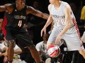 Usain Bolt claque dunk All-Star Celebrity Game