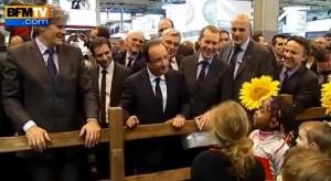 François Hollande Salon de l'agriculture