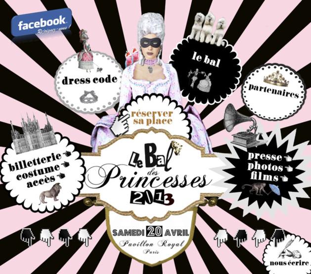 Le Bal des Princesses 2013, c'est le 20 avril prochain