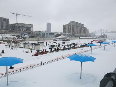 Défi canot à glace Vieux-Port Montréal