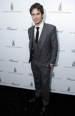 Ian Somerhalder au Weinstein Company Academy Award Party