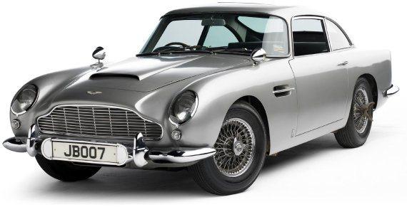 L’Aston Martin de James Bond mise en vente