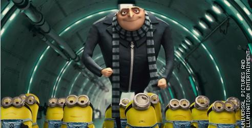 Audiences TV: TF1 leader avec « Moi, moche et méchant »