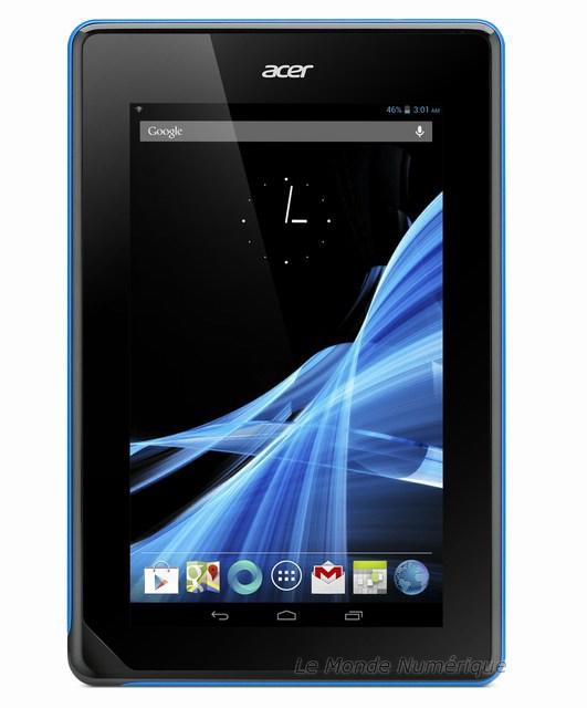 MWC 2013 : Nouvelle Tablette Acer Iconia Tab B1 version 16 Go sous Android