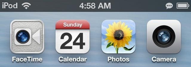 TypeStatus sur iPhone, pour être averti de l'écriture d'un message...