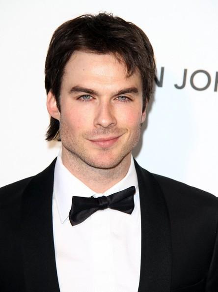Ian Somerhalder - More celebs at The Elton John Academy Awards Party in LA