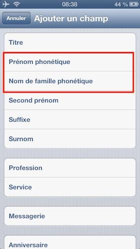 ios iphone ipad ajouter nom prenom phonetique descary iPhone   iPad : améliorez Siri en ajoutant le nom phonétique de vos contacts [Astuce]