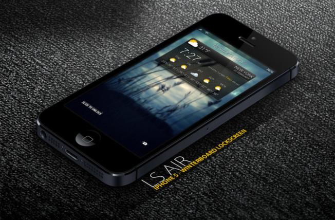 LS Air, quand le Lockscreen de votre iPhone est tout simplement ''beau''...