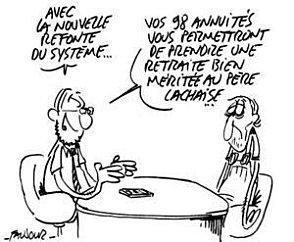 La retraite à 65 ans ? : Laissez nous d'abord travailler jusqu'à 62 !