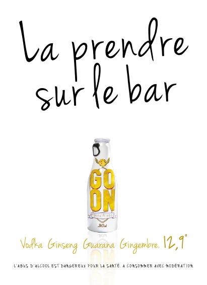 Annonceur Trendy Drink - ©Grand Prix de l'Affichage Indoor