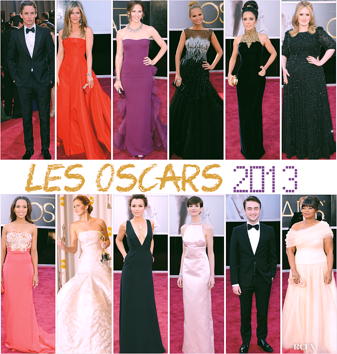 Le tapis rouge des Oscars 2013