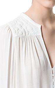 CHEMISIER BLANC ZARA 2