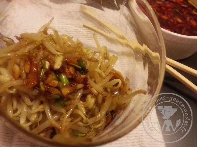 Kong Namul ou Haricots mungo assaisonnés à la coréenne