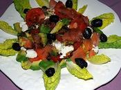 Salade fraicheur saumon avocat