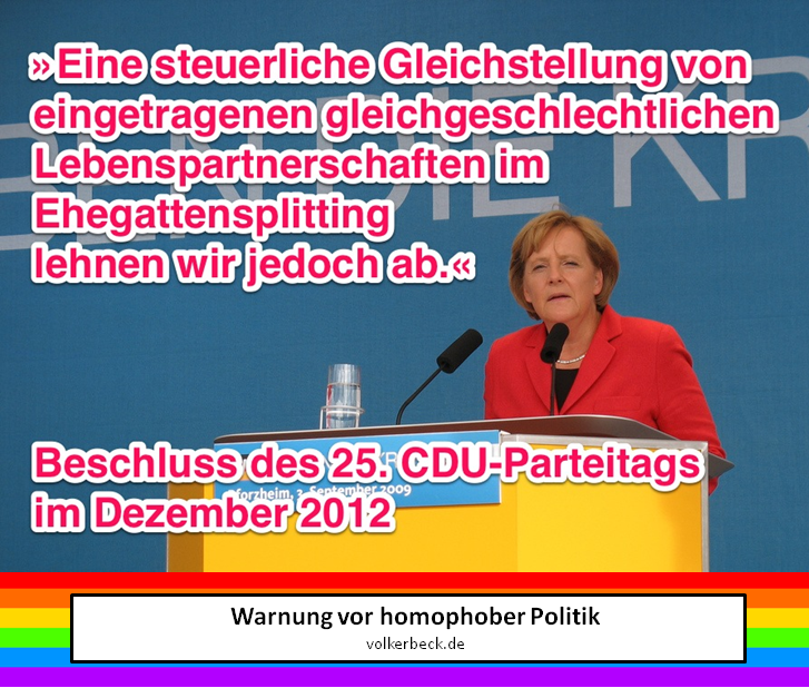 74 pour cent des Allemands sont favorables au mariage gay