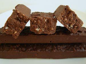 barres diététiques chocolat muesli (sans sucre, sans beurre et sans oeufs) DSC00071