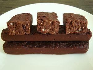 barres diététiques chocolat muesli (sans sucre, sans beurre et sans oeufs) DSC00053