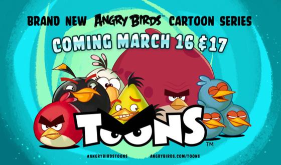 Après le jeu sur iPhone, Angry Birds Toons en dessin animé...