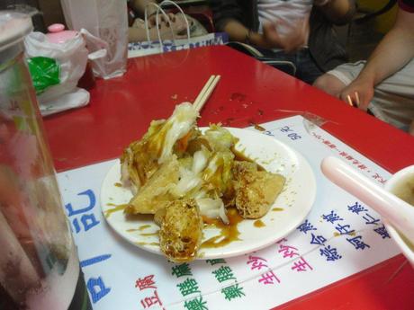 Stinky Tofu in Shilin