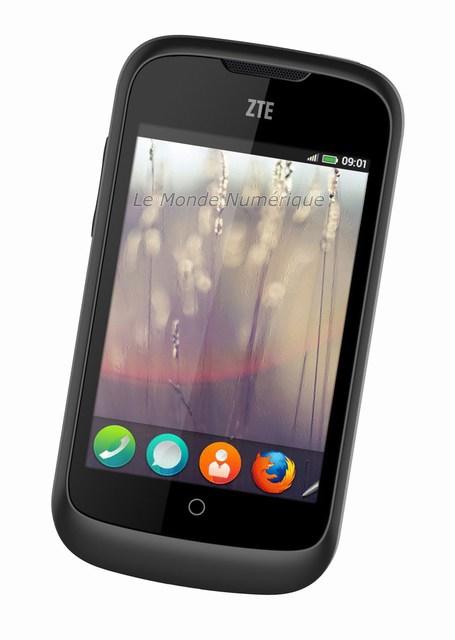 MWC 2013 : Première mondiale, le smartphone ZTE Open sous Firefox OS
