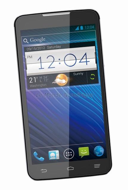 MWC 2013 : Smartphone ZTE Grand Memo sous Snapdragon 800 et écran de 5,7 pouces