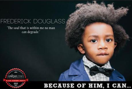 ENFANTS STARS DU BLACK HISTORY MONTH - UN HOMMAGE TROP MIGNON - Frederick Douglass