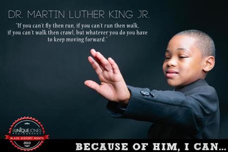ENFANTS STARS DU BLACK HISTORY MONTH - UN HOMMAGE TROP MIGNON - Martin Luther king