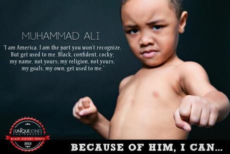 ENFANTS STARS DU BLACK HISTORY MONTH - UN HOMMAGE TROP MIGNON - Muhammad Ali