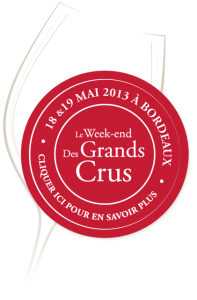 Le Week-end des Grands Crus de Bordeaux les 18 et 19 mai 2013