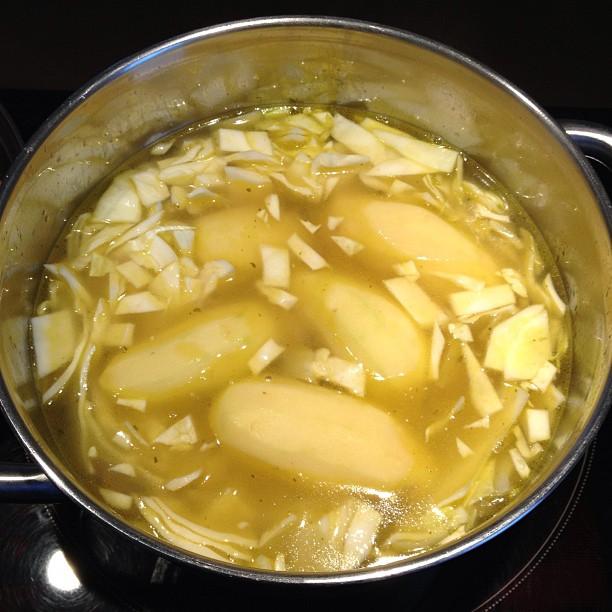 Soupe au chou... comme Iz l'aime :-)