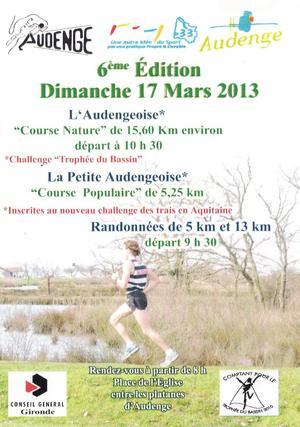 COURSE 17 MARS L'AUDENGEOISE NATURE