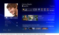  PS4 : Les premières images de linterface  sony ps4 