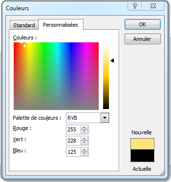 Autres couleurs