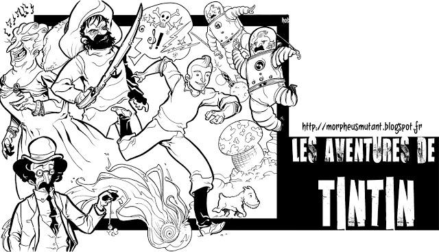 Les aventures de Tintin et Milou