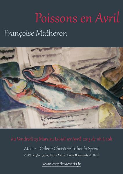 PEINTURE : FRANÇOISE MATHERON